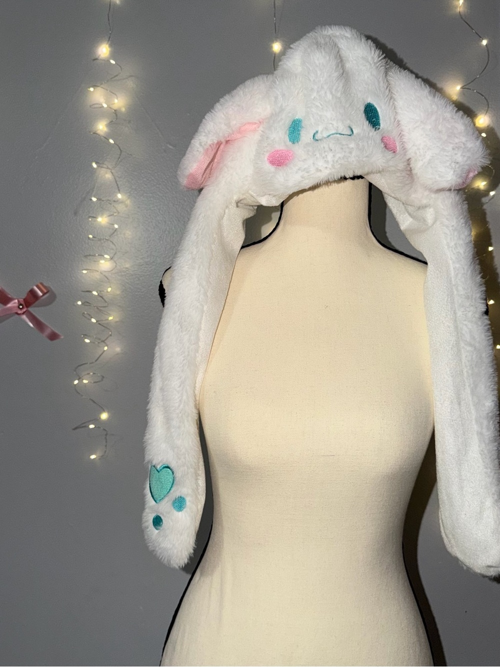 Plush White Cinnamoroll Hat